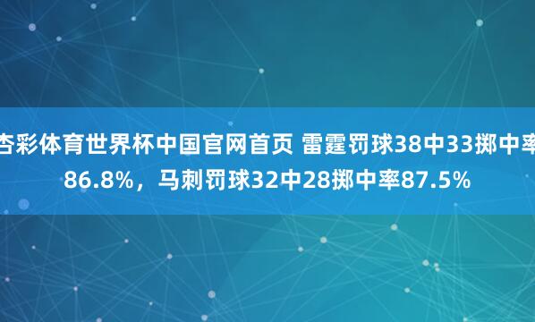 杏彩体育世界杯中国官网首页 雷霆罚球38中33掷中率86.8%，马刺罚球32中28掷中率87.5%